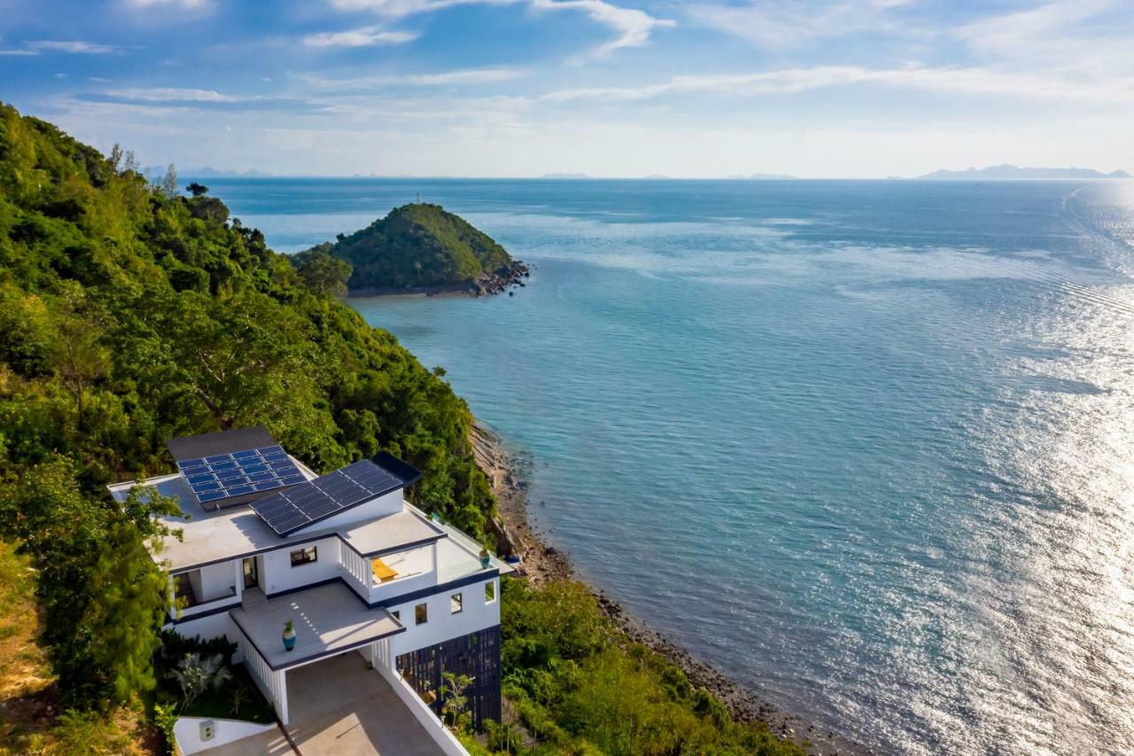 Fabuleuse villa Alizés, vue mer avec véhicule 4x4 Ban Bang Po Esterno foto