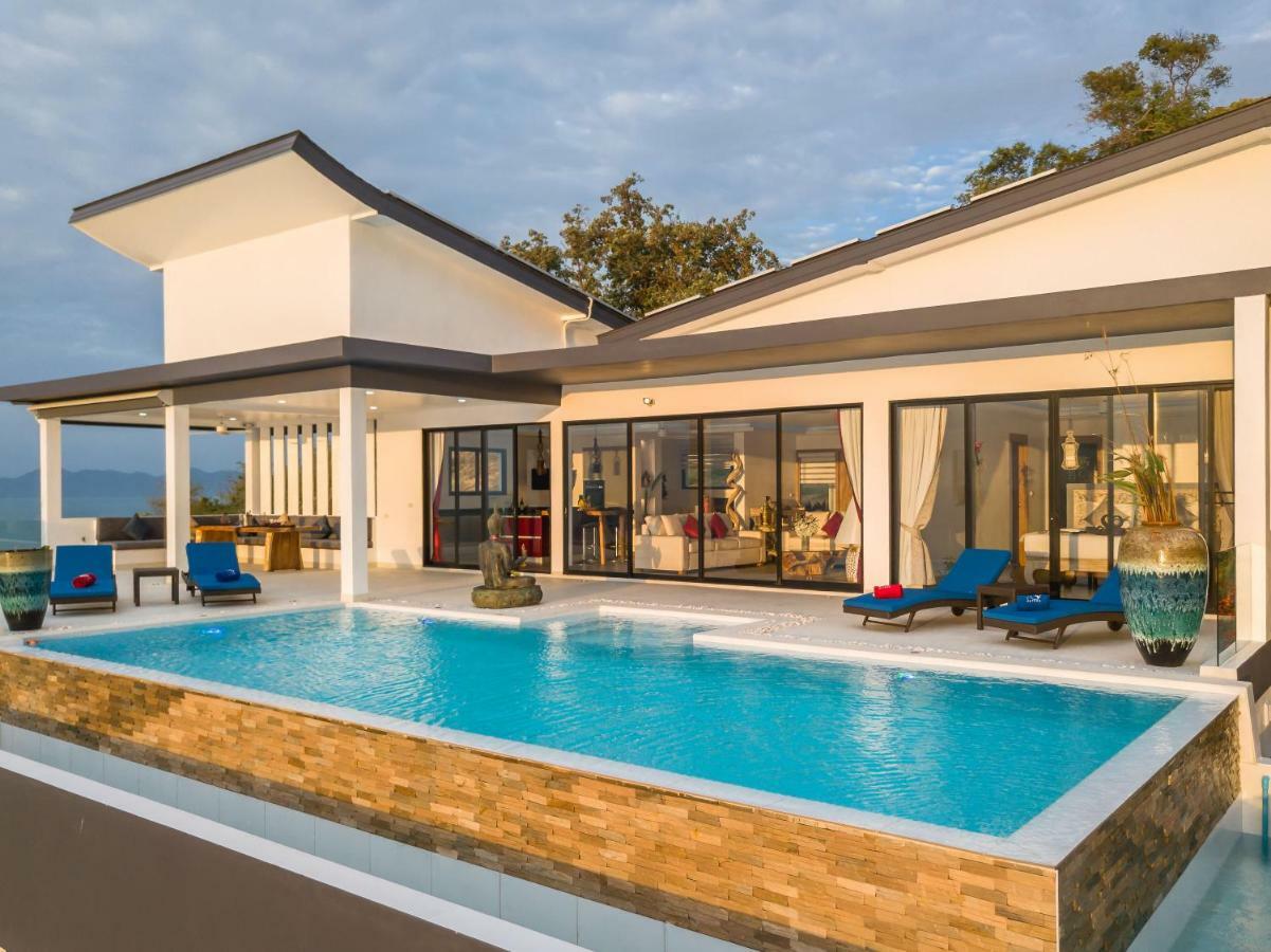 Fabuleuse villa Alizés, vue mer avec véhicule 4x4 Ban Bang Po Esterno foto