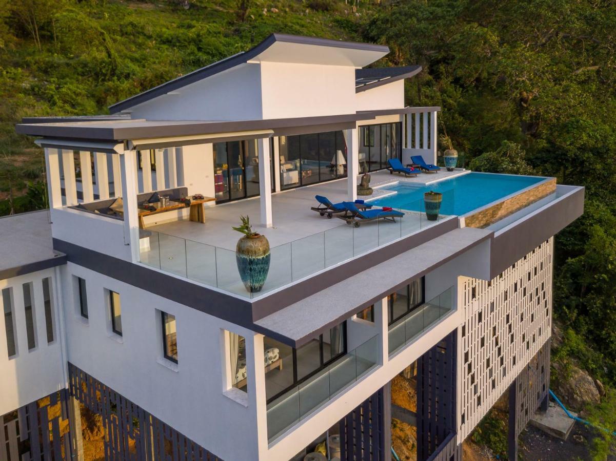Fabuleuse villa Alizés, vue mer avec véhicule 4x4 Ban Bang Po Esterno foto